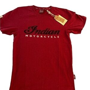 NWT Mens Indain motorcycle t-shirt size small